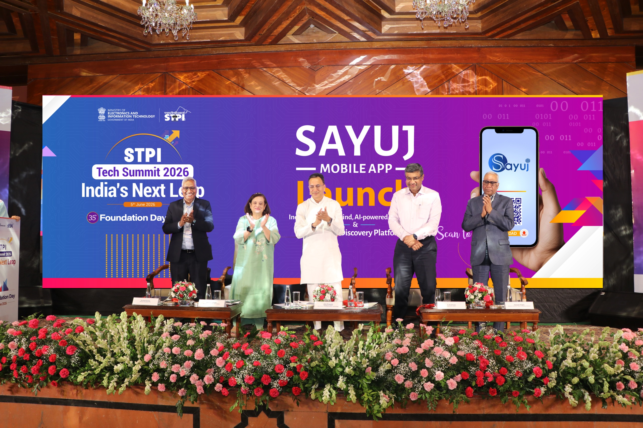 Launch of SAYUJ Mobile app